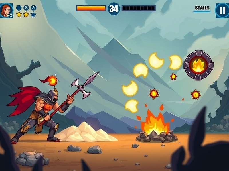 Spike Arena Gladiator intense battle scene